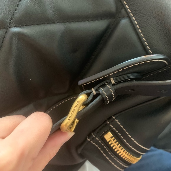 Authentic fully leather burberry backpack/rucksack - Picture 8 of 12